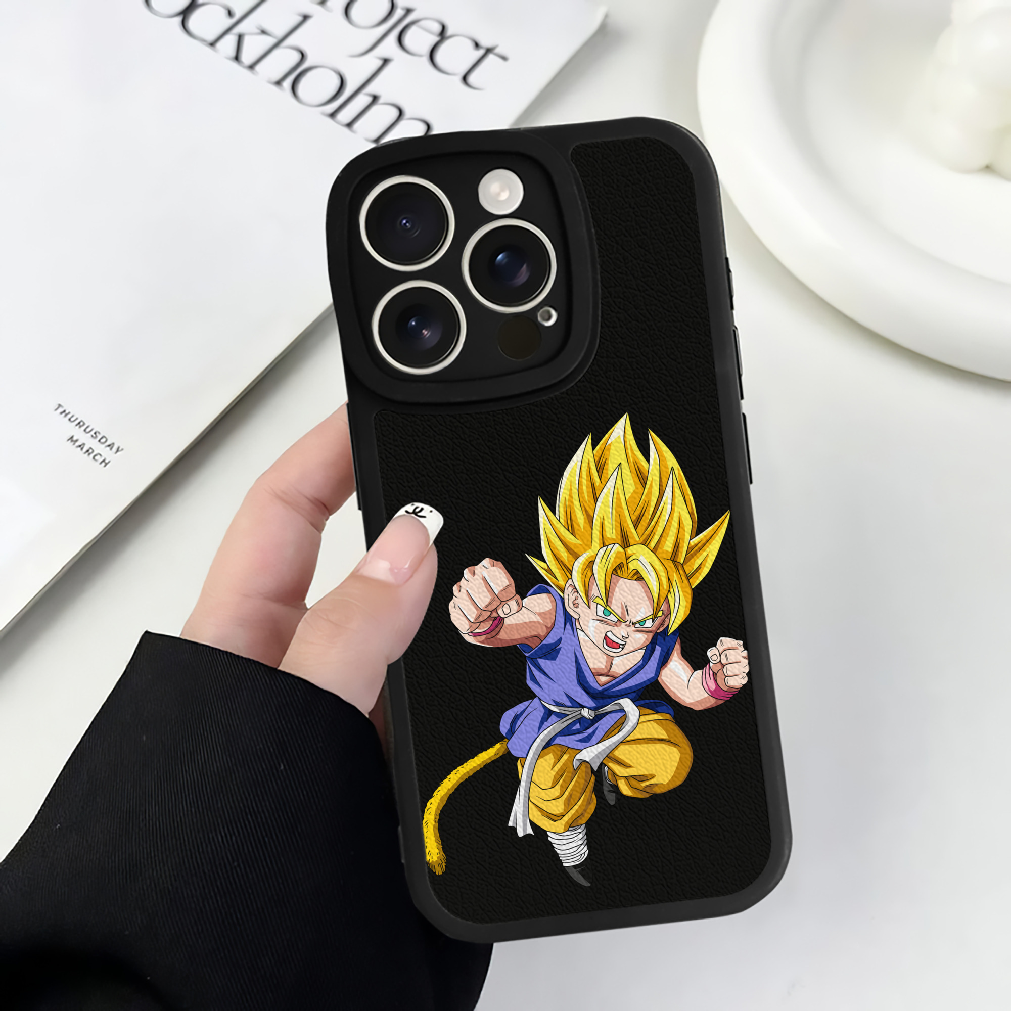 （画像用） ドラゴンボール ベジット DRAGON BALL Vegetto 【iPhone 16シリーズ対応】シリコンスマホケース（レザー調） 材質：シリコン
